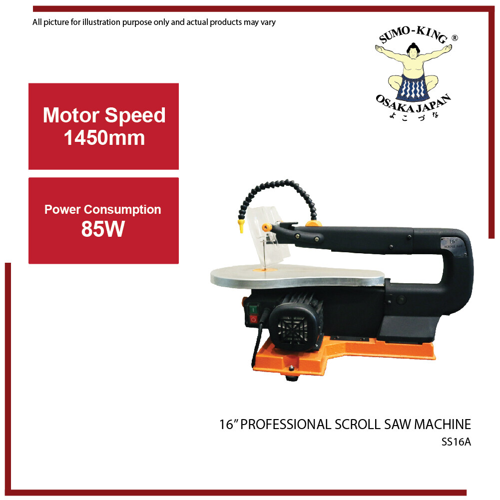 SUMO KING 16"PROFESSIONAL SCROLL SAW MACHINE Lazada