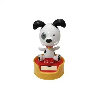 Gang Toko Solar Powered Menari Hewan Berayun Animasi Bobble Mainan