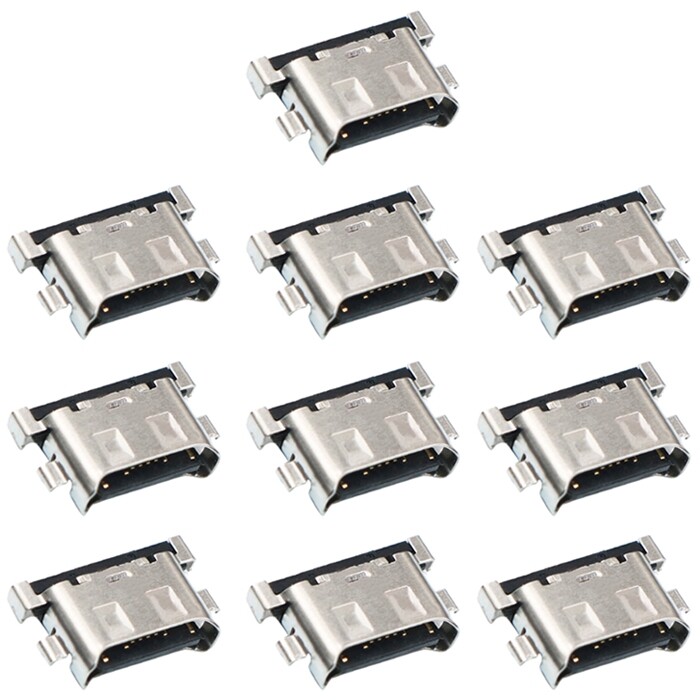 For galaxy a20 a205f 10pcs charging port connector