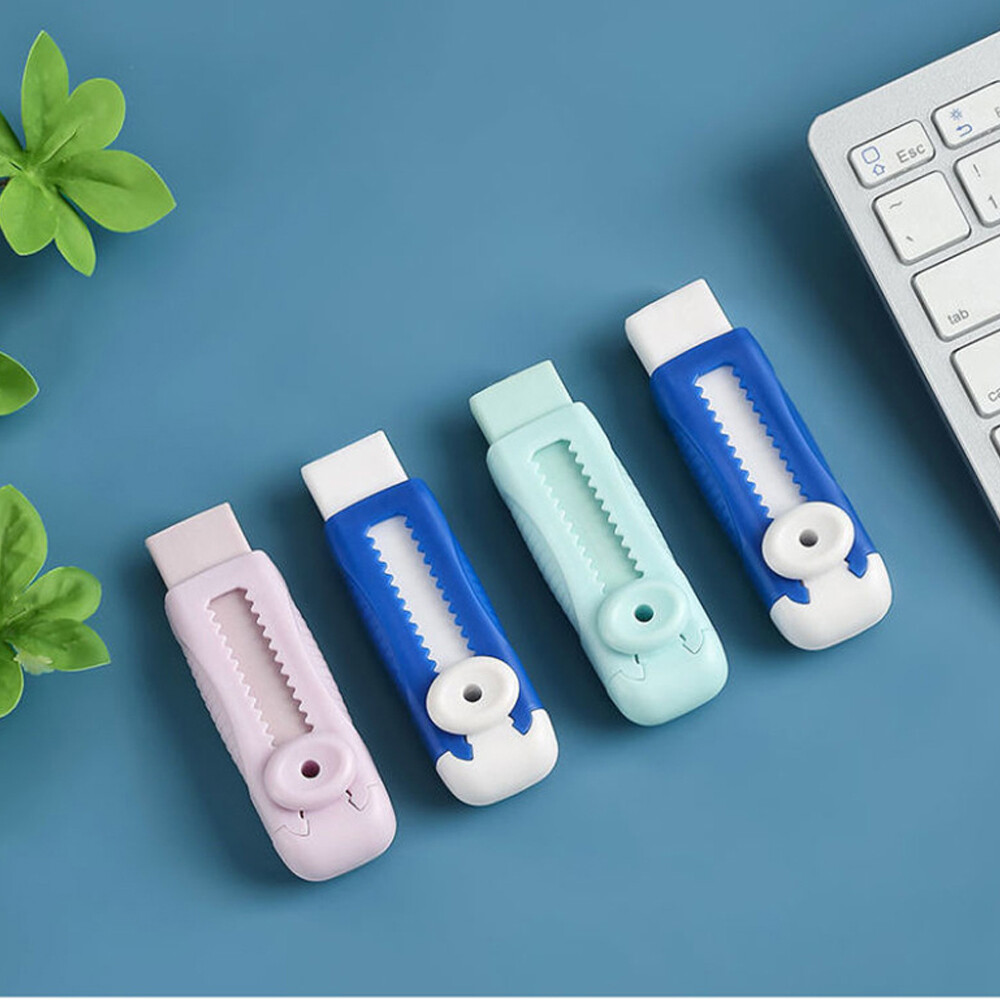 【Free Shipping】Creative Push-pull No Trace Eraser Retractable Art Painting Eraser Student Stationery