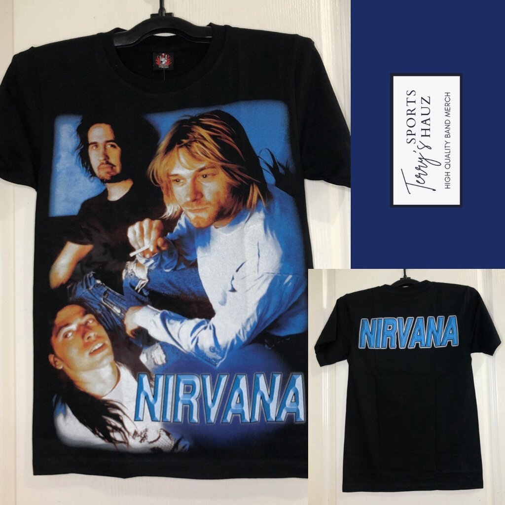 NIRVANA BAND SHIRTS ROCK YEAH/HOT ROCK ASSORTED DESIGNS Lazada