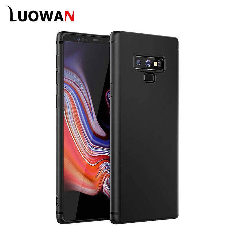 LUOWAN Galaxy Note 9 Case TPU Matte Finish Slim Profile Cover For Samsung Galaxy Note 9-Black