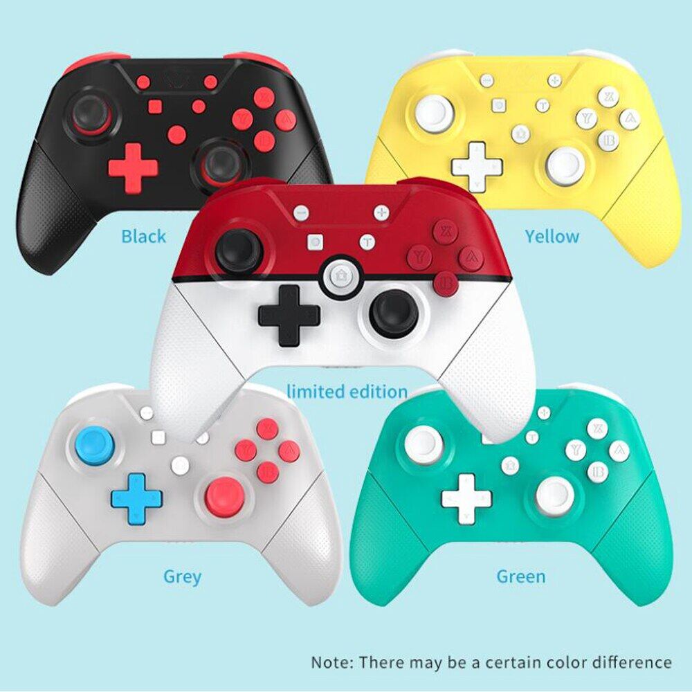 For Nintendo Switch Oled / Lite Wireless Gamepad For NS Switch Pro Controller NFC Turbo 6-Axis Dual motor 3D Game Joysticks for PC