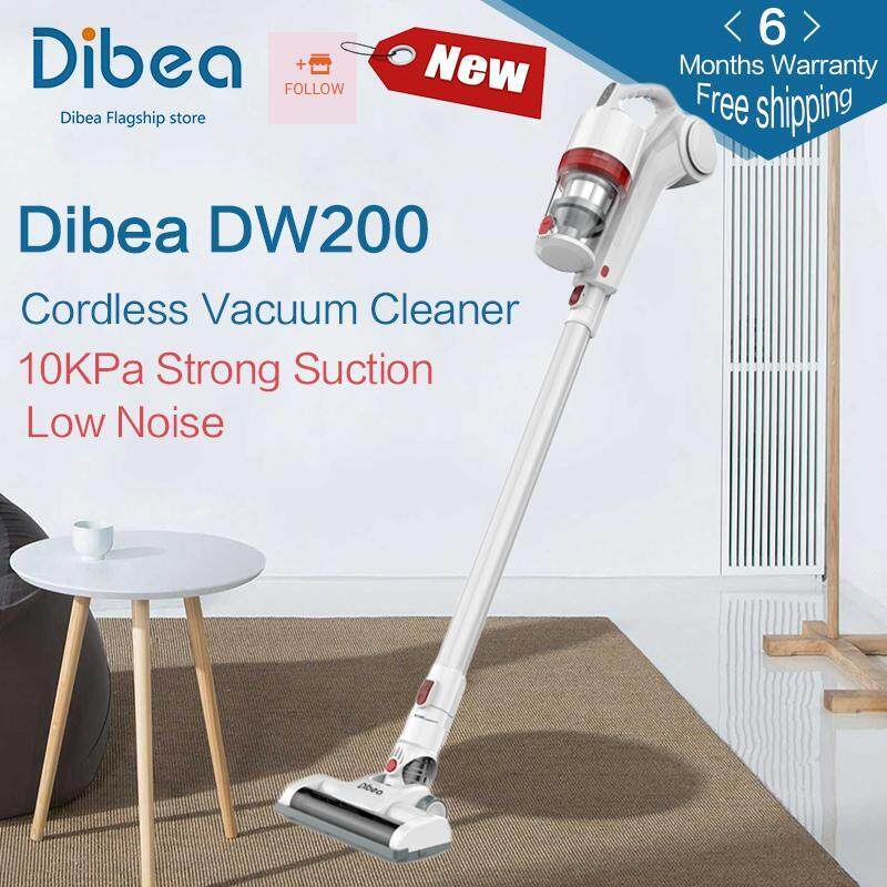 Dibea DW200 2-In-1 Cordless Handheld Stick Vacuum Cleaner Vertical Cyclone Two Speed Control Dust Collector Aspirator Singapore