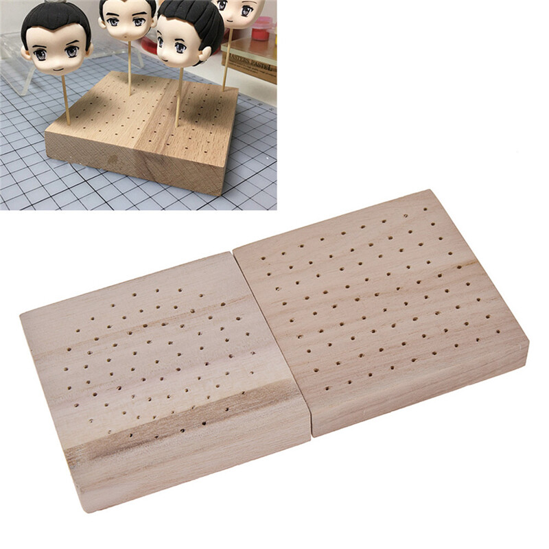 Wooden Pottery Clay Base Plug Board Modeling Tools Accessories For DIY Sculpture Clay Pottery Plate Accessories
