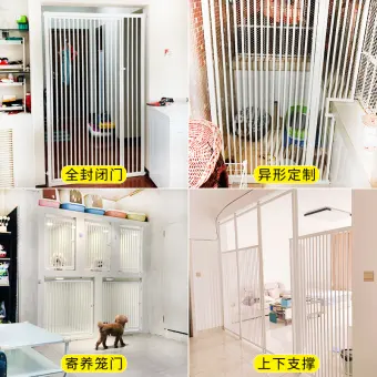 dog door cage