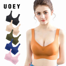 UOEY Dàn Thoải Mái Áo Ngực Không Dây Phụ Nữ Sexy Áo Lót Nâng Ngực Thể Thao Ngủ Đồ Lót Siêu Mềm Bralette S/M/L/XL/XXL