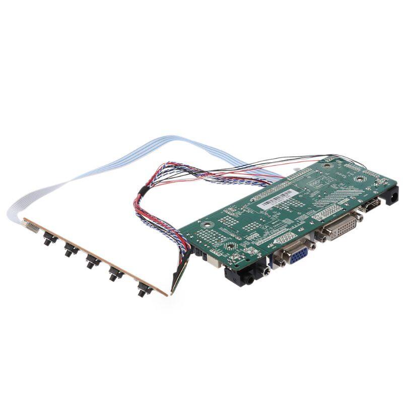 PanPan Controller Board LCD HDMI DVI VGA Audio PC Module Driver DIY Kit 15.6" Display B156XW02 1366X768 1ch 6/8-bit 40 Pin Panel