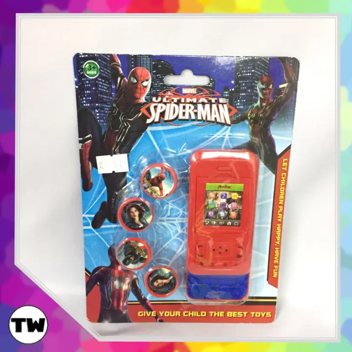 spiderman toy phone