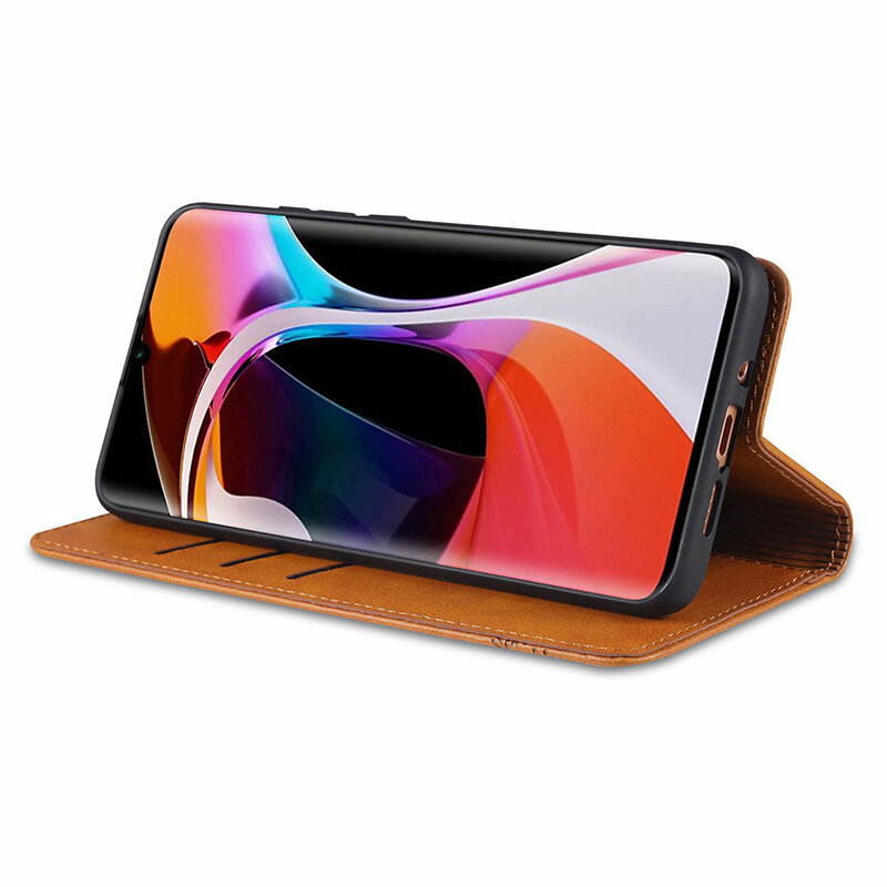 Ví Trường Hợp Ốp Mềm Cho Xiaomi Note 10 Lite Note10Lite Magnetic Pouch Có Ngăn Đựng Thẻ