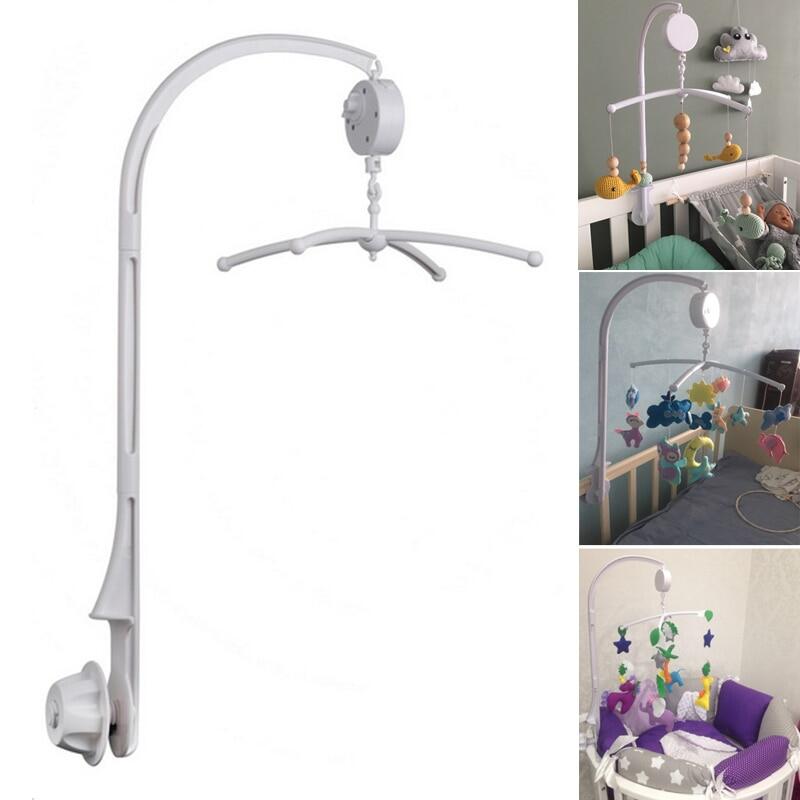 Newest Baby Mobile Arm Bracket Crib Bed Bell Music Box Holder DIY Toy Supply