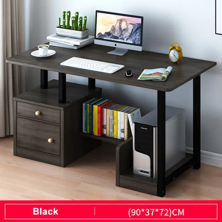 computer desk with drawers