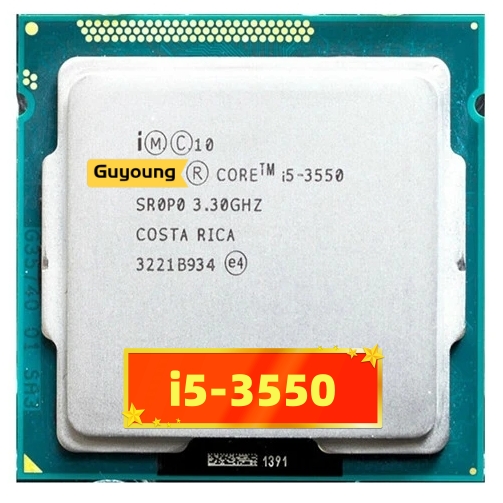 Processeur Intel Core I5-3550 Quad Core 3,3 GHz - Socket LGA 1155, Occasion Fonctionnel
