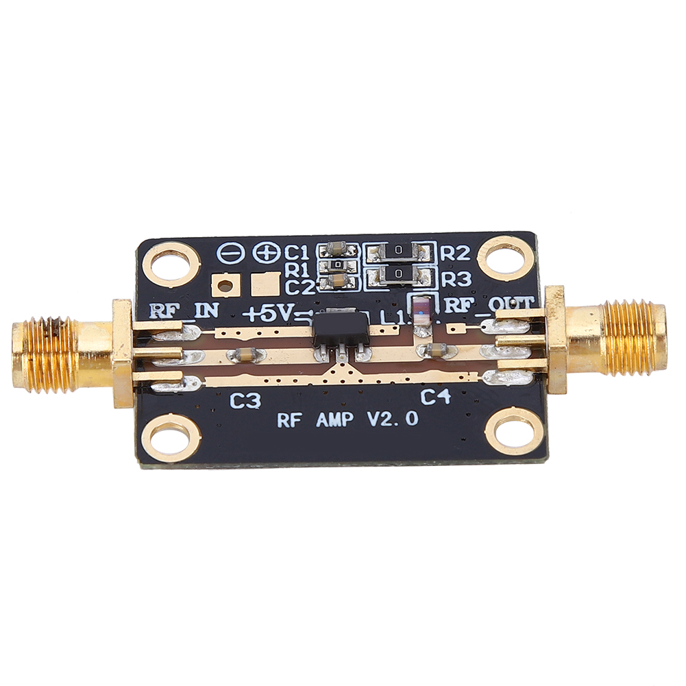 RF Amplifier Signal Module Electrical Accessory Wide Bandwidth High Gain Low Noise 1W 0.0 Widely Used in Short Waveth FM Broadcast Remote Control Receiver