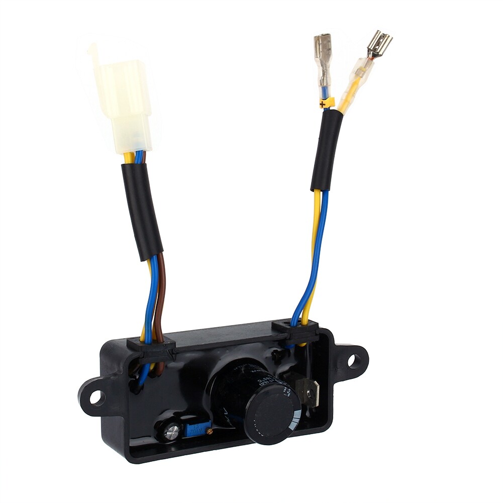 1pc Voltage Regulator Rectifier Single Phase AVR For 2KW-3KW Gasoline Generator
