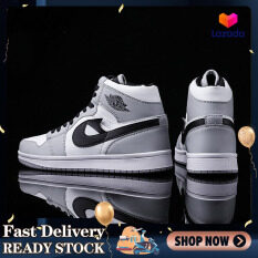 Giày Thể Thao Evetion Cho Nam Và Nữ Giày Sneaker Aj Air Force One Giày Thường Ngày Cổ Cao Màu Xám Vài Đôi Giày Giày Bóng Rổ Ngoài Trời Giày Nam Nữ Thời Trang Giày Cao Su Có Dây Buộc Giày Thể Thao Cổ Cao