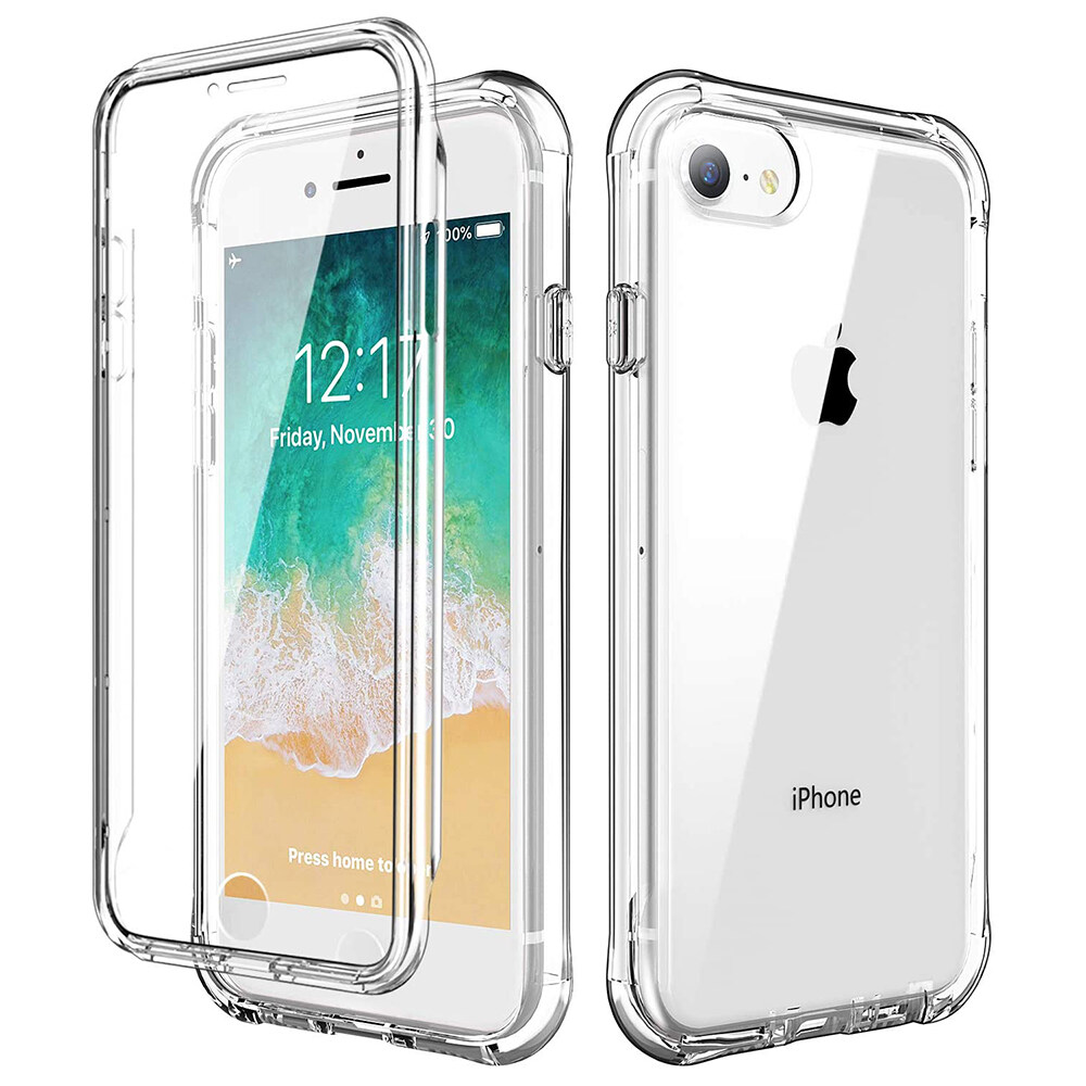 สำหรับ iPhone SE 2020 / iPhone SE2 Case, 360 องศา [Crystal Clear] เคสใส