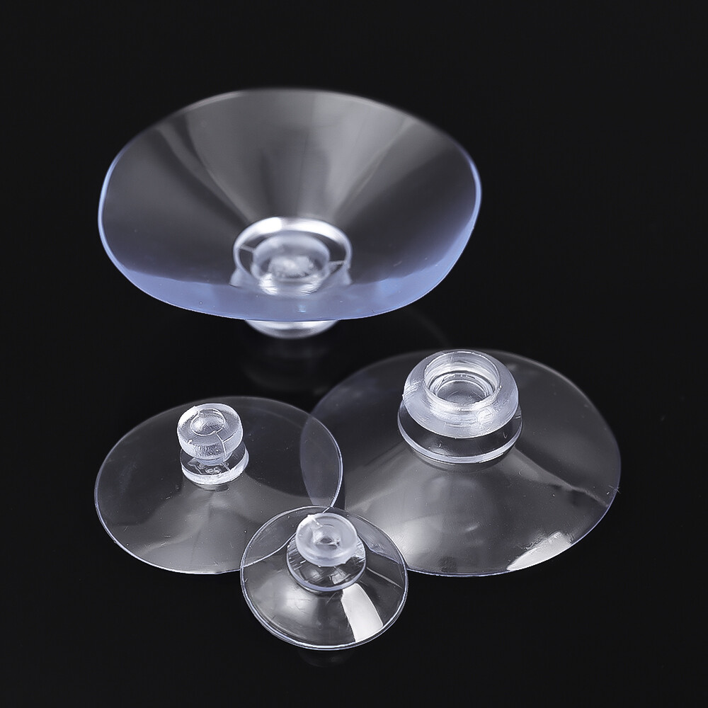 10/1 cái núm hút cao su trong suốt cốc hút Silicone núm hút cao su cốc hút mạnh núm hút cao su tường nhà bếp phòng tắm móc kính cửa sổ cung cấp PVC