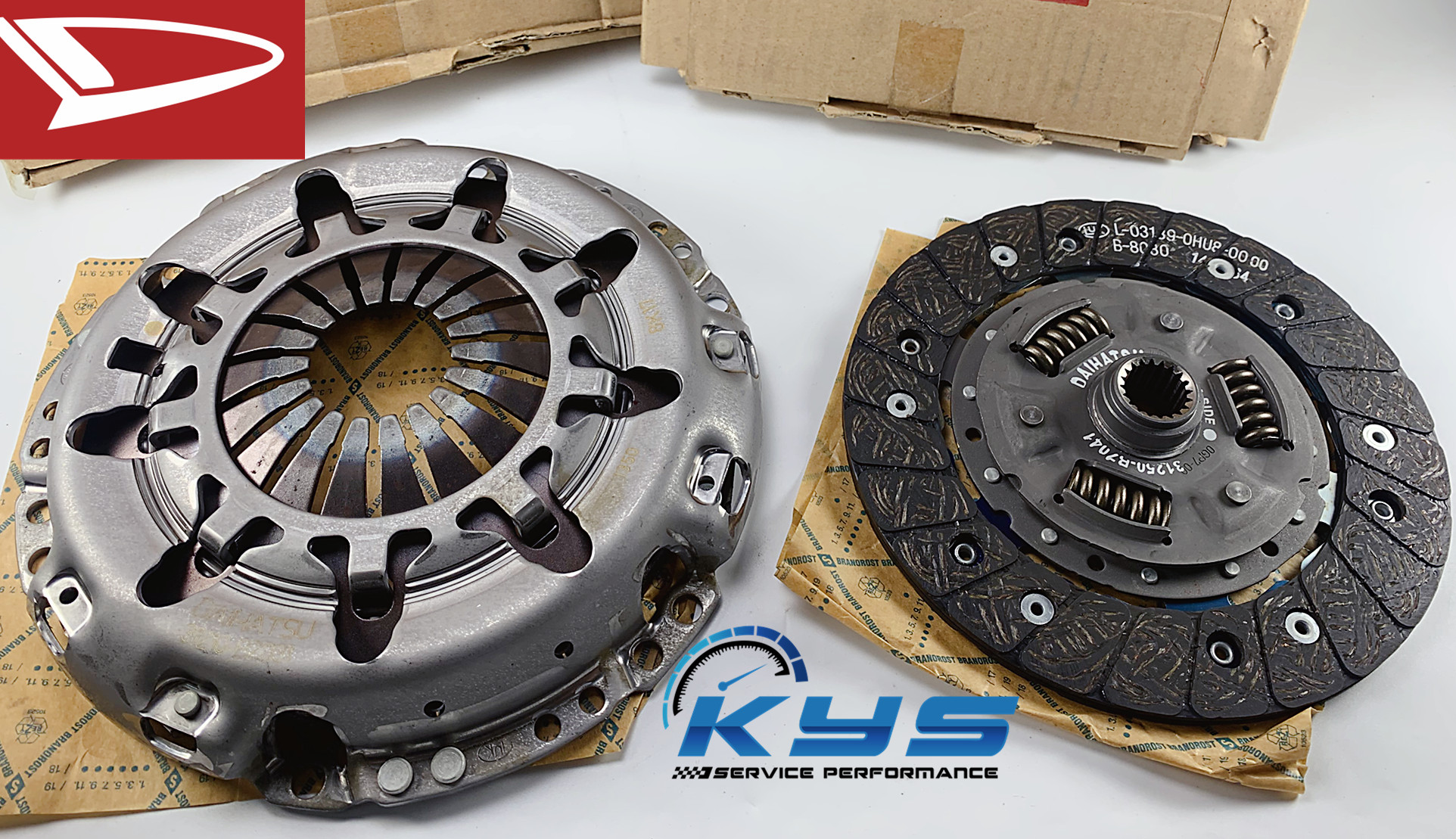 DAIHATSU ORIGINAL # CLUTCH KIT SET !!(With Clutch Bearing)!!#Clutch  PlateDisc CoverClutch Bearing # PERODUA AXIA  Lazada
