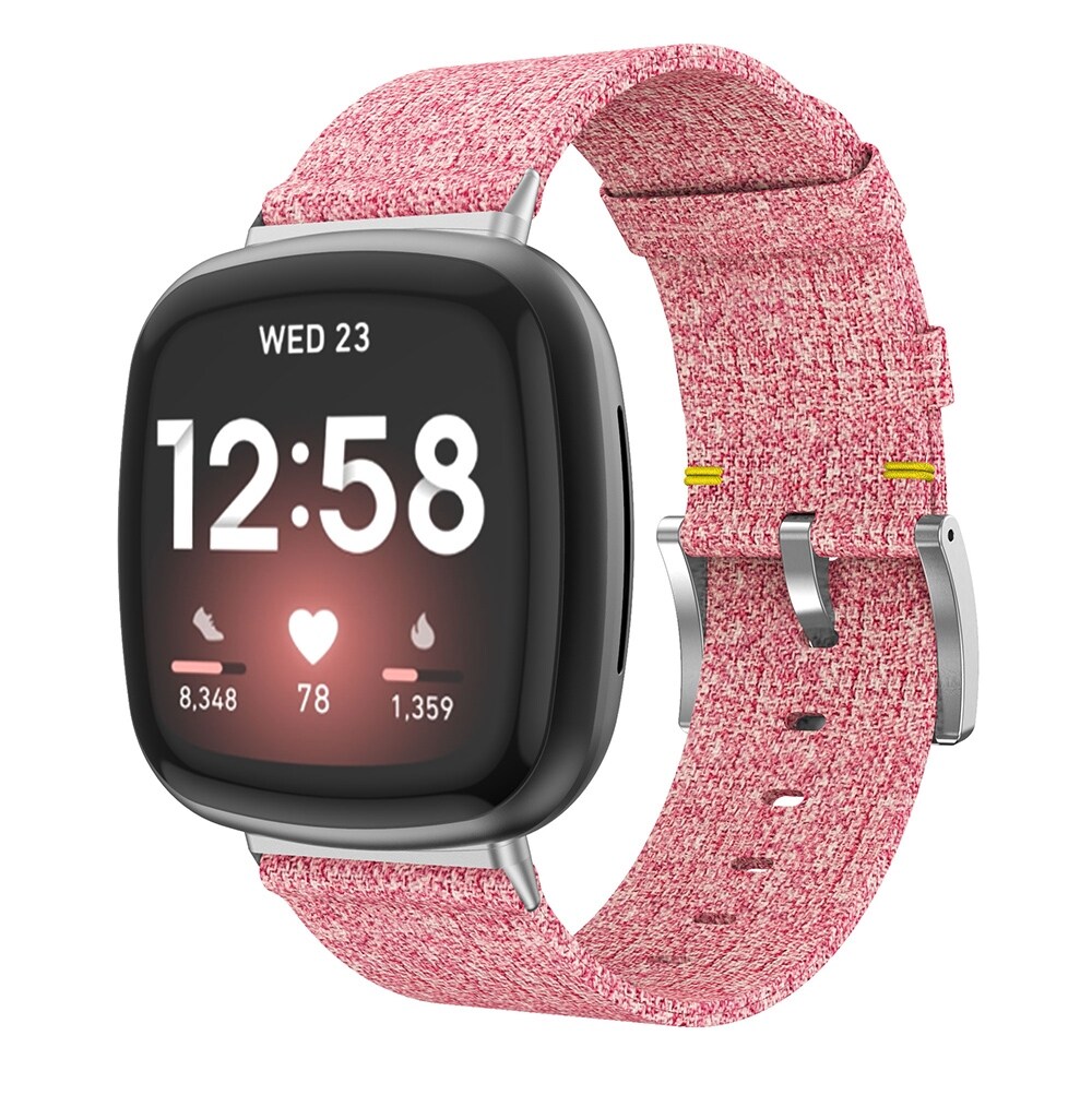 [HOT W] Fitbit Nylon Versa 3 Watch Bracelet Canvas Strap Fitbit Versa 3 - High Quality - Aliexpress
