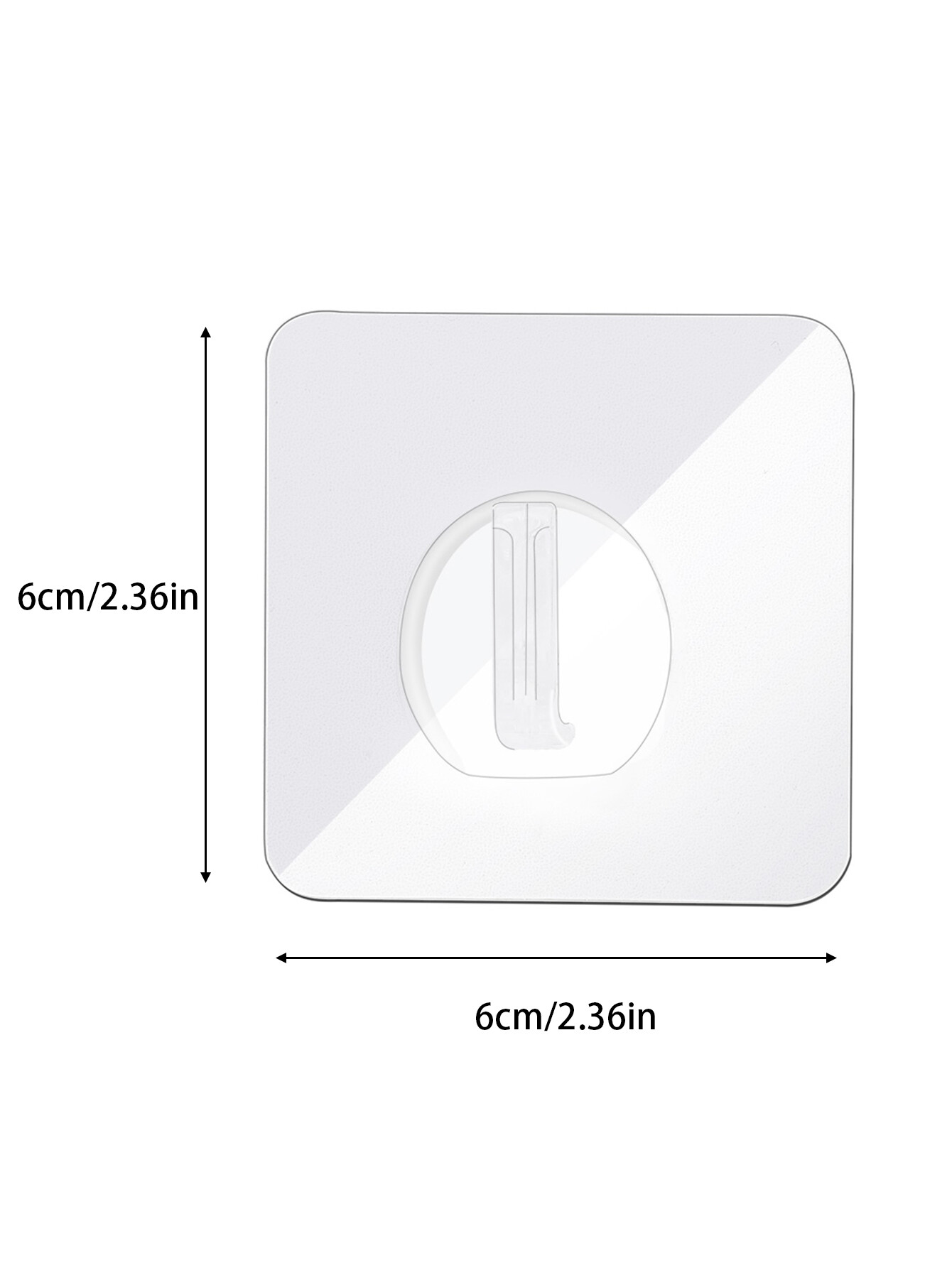 Feelife 1-30 cái móc móc treo tường cửa móc tự dính trong suốt Giá tải nặng Giá treo khăn Túi sắp xếp phòng tắm nhà bếp