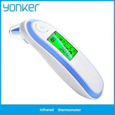 Yonker&Yongrow Digital Infrared Thermometer Non-contact Thermometer Forehead And Ear for Kids, Baby, Adults