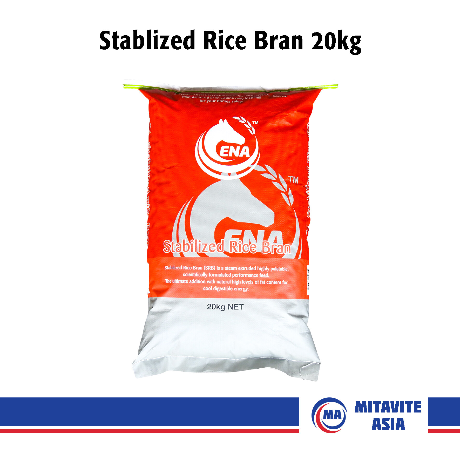 MA Horse Feed Stabilized Rice Bran 20kg | Lazada