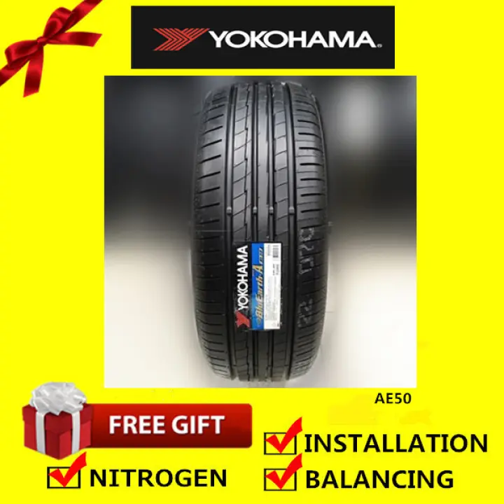 Yokohama Bluearth Ae50 Tyre Tayar Tire With Installation 235 50r18 Lazada