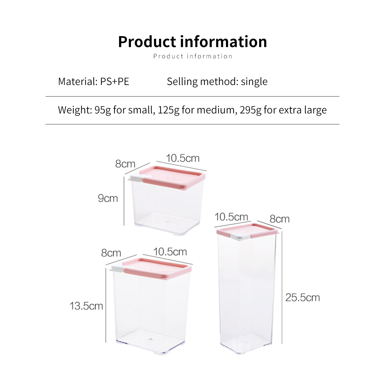 CNMF High-Capacity Moth-Proof Moisture-Proof Sealed Cereal Storage Box