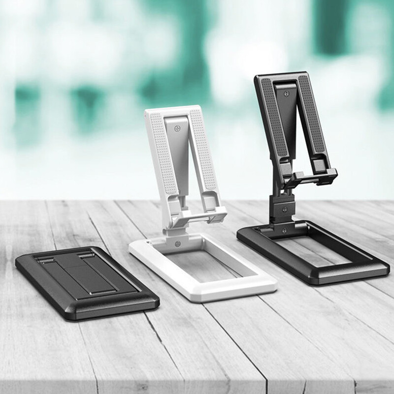 wuyangmin Foldable Tablet Mobile Phone Desktop Phone Stand Holder Adjustable Desk Bracket