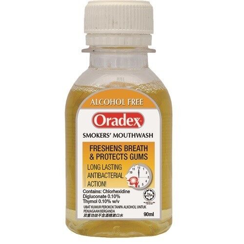 ORADEX Smokers' Mouthwash 90ml Lazada