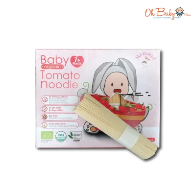MommyJ Baby Kids Toddler Organic Stick Noodle 7m+ 200g (Tomato) - Oh Baby Store