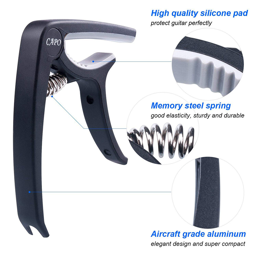 Đinh Đàn Guitar Di Động Đàn Guitar Cao Cấp Capo Phụ Kiện Đàn Guitar Đa Chức Năng