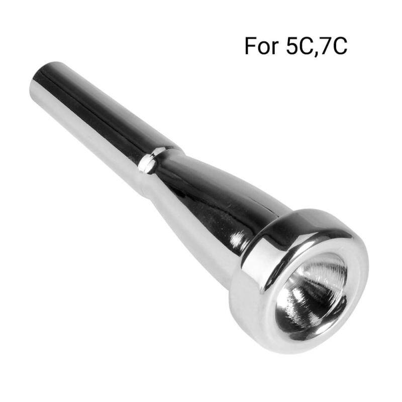 Trumpet Mouthpiece Music Instrument Silver Color Musical Accessories Instrument Accessories for 5C 7C Malaysia