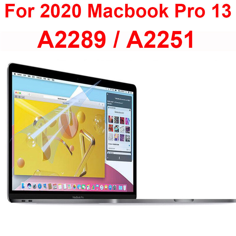 Matt Anti-glare screen protector for 2020 Macbook Pro 13 A2289 A2251 A2159 A1706 A1989 A1708 matte film guard