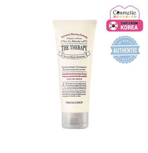 [THE FACE SHOP] Sữa Rửa Mặt Tạo Bọt The Therapy Essential Formula 150Ml