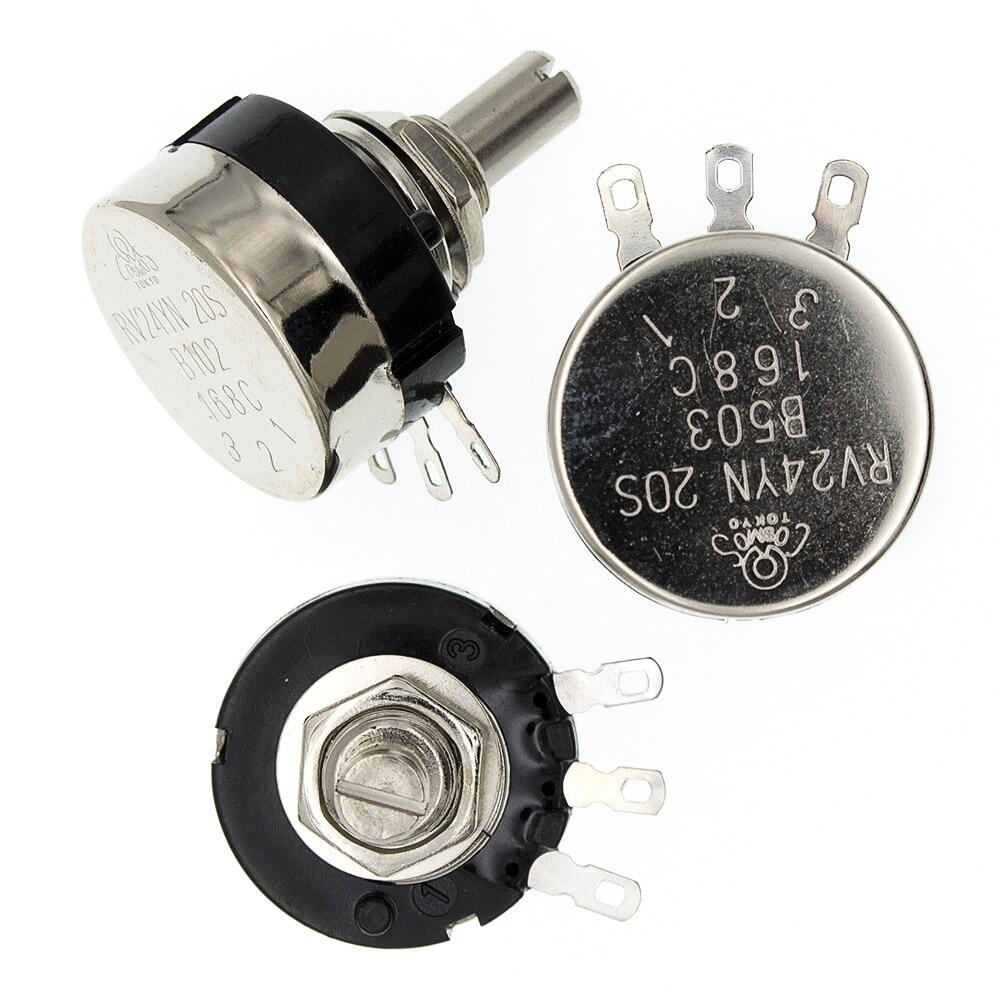 Rv24yn20s b102 1k b103 10k b503 50k b504 500k ohmmeter