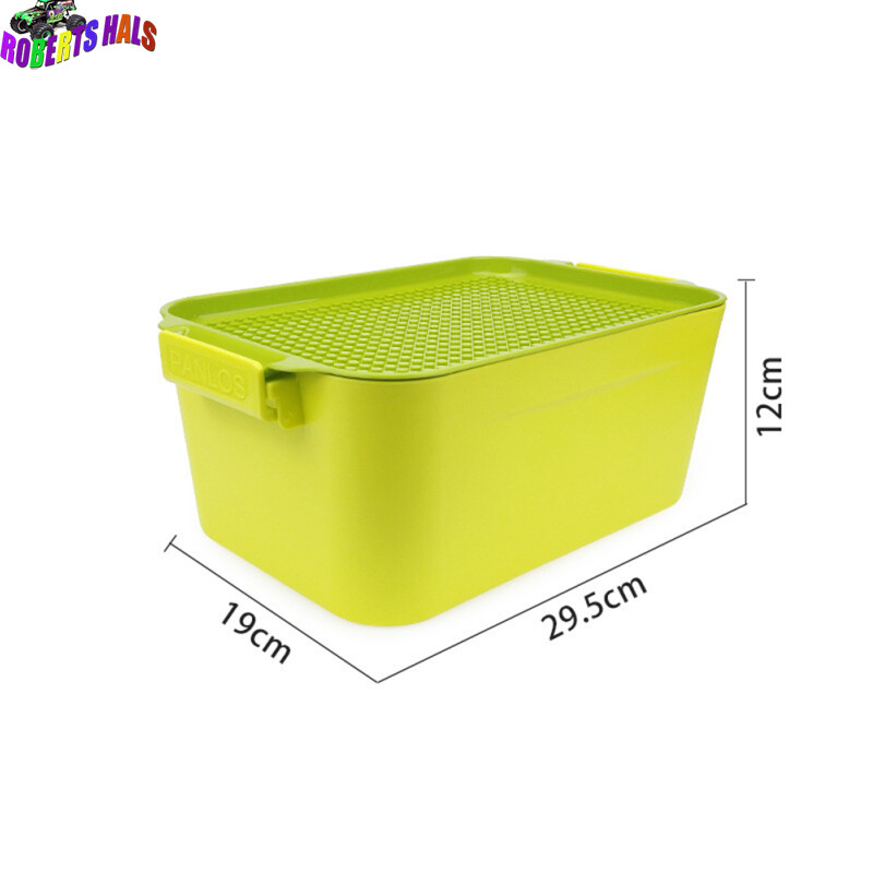 RH【ready stock】Legoing Buliding Blocks Storage Box Assembled Large Small Plastic Particle Toy Storage Box