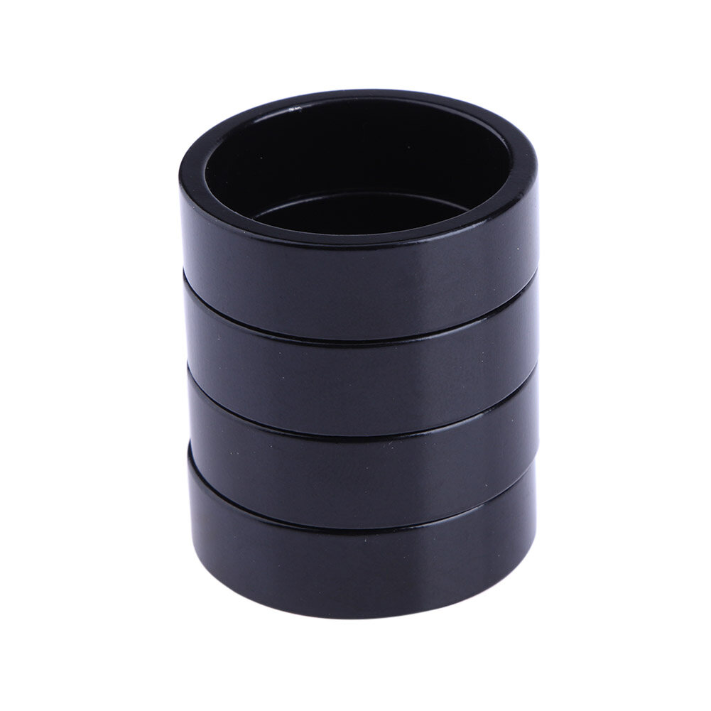 5pcs Aluminum Alloy Bicycle Headset Pad Front Riser Pad Front Fork Gasket