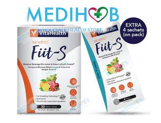 Vitahealth Fiit S 30 Extra 4 Sachets Weight Management Expiry Sep 2022 Star Product Lazada