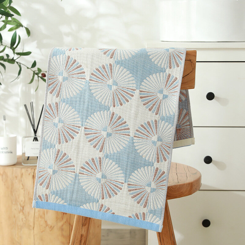 34x74cm Japanese Cotton Four-layer Gauze Towel Soft Skin-friendly Face Towels