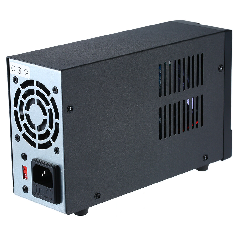 Drtomyl NPS1203W 0-120V 0-3A Switching DC Power Supply 3 Digits Display LED High Precision Adjustable Mini Power Supply AC 115V/230V 50/60Hz Voltage & Current Regulated Dual Output
