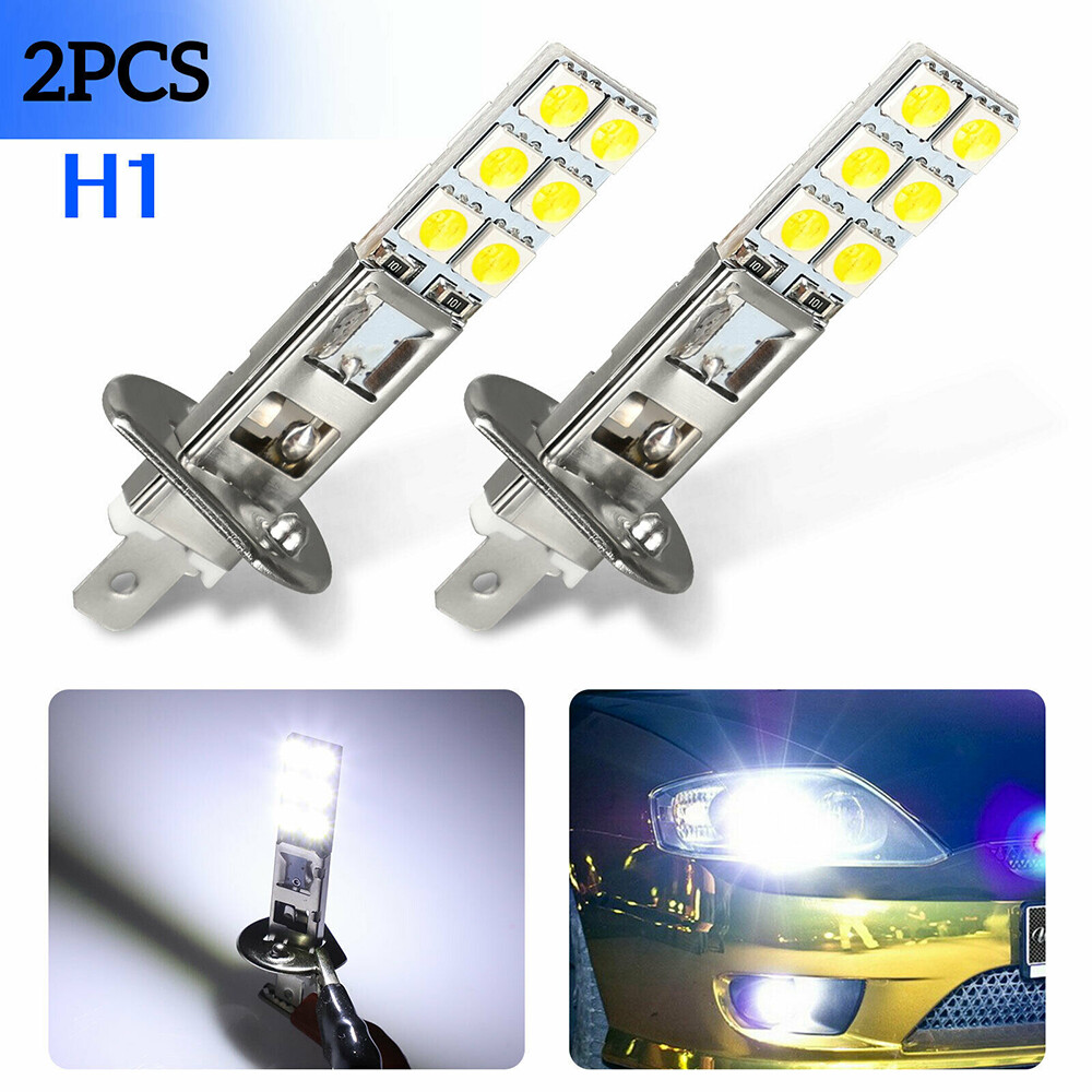 Fang Fang 2 Pieces/set NEW H1 6000K Super White 55W CREE LED Headlight Bulbs Kit Fog Driving Light