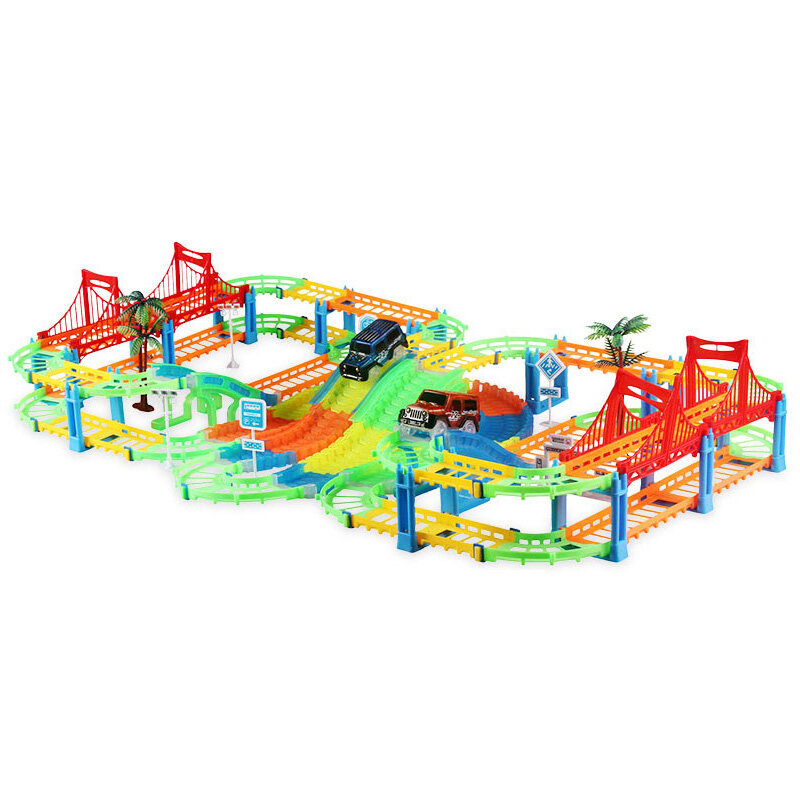 flexible race track