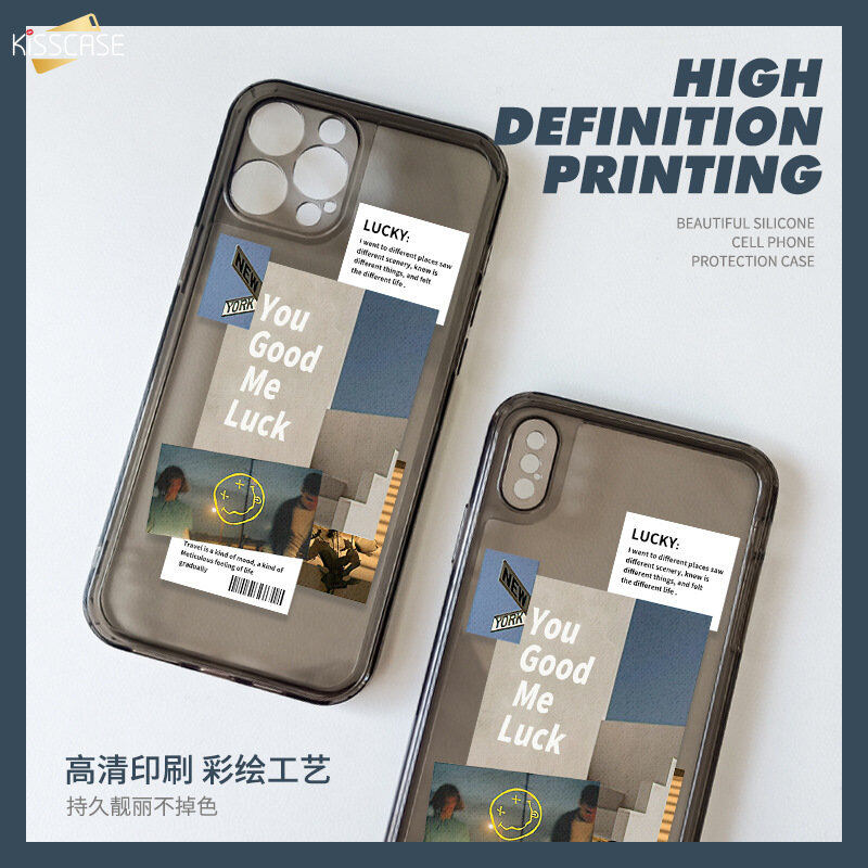 KISSCASE for IPhone 14 Pro Max/iPhone 14 Plus/iPhone 14 IPhone 13 Pro Max 13 Pro 13 IPhone 12 Pro Max 12 Pro 12 IPhone 11 Pro 11 Fashion Trends Coloured Drawing or Pattern Phone Case