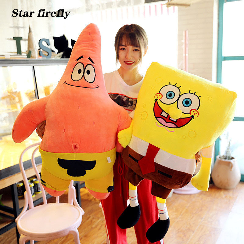 spongebob stuffed animal set