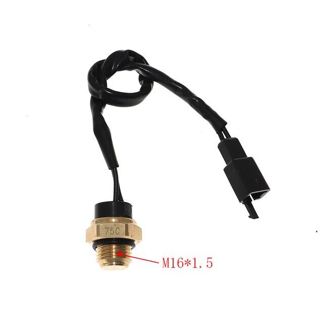 M14 M16 65/75/80/85℃ Radiator Thermal Fan Switch Water Cooled