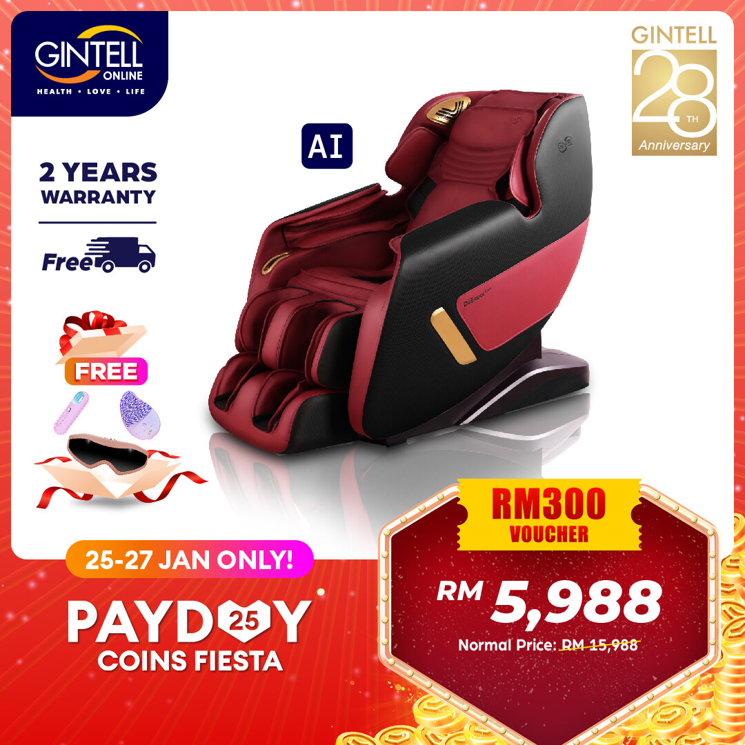 FREE Shipping GINTELL D Space Care Massage Chair New Arrival