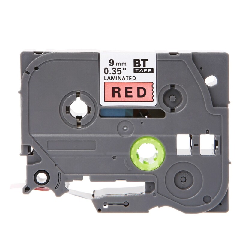 TZe-221 9Mm Chiều Rộng 8M Chiều Dài Nhãn Băng Cho Máy In Nhãn Brother P-Touch