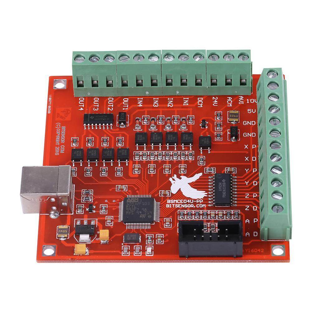 USB MACH3 100Khz Motion Controller Card Breakout Board for CNC Engraving